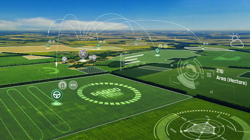 Autostyring med RTK præcision +/- 2,5 cm